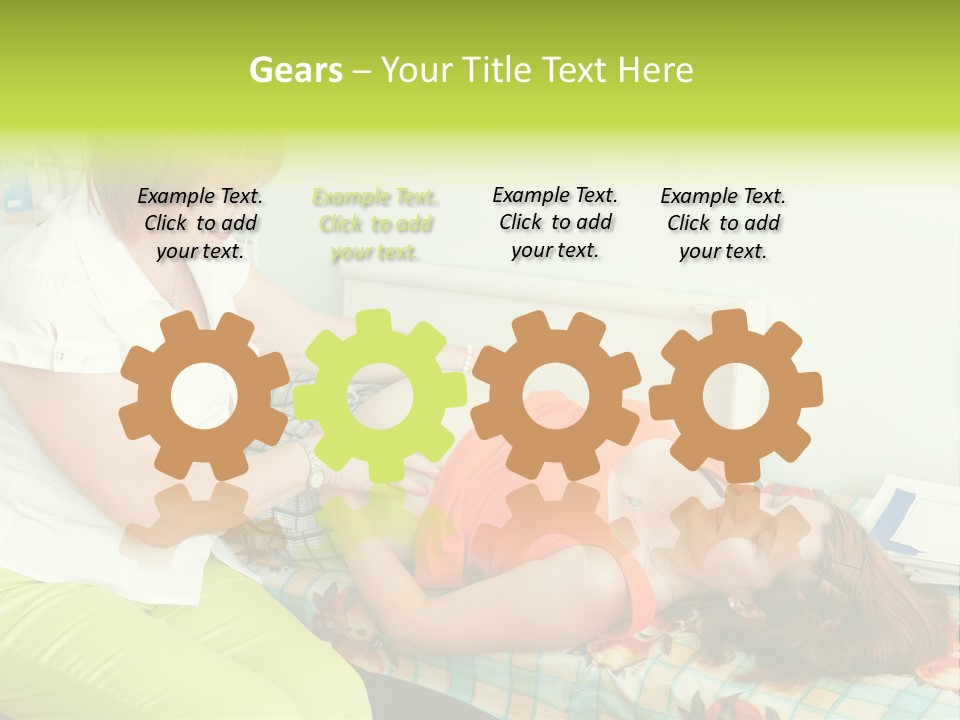 Office Mother Medical PowerPoint Template