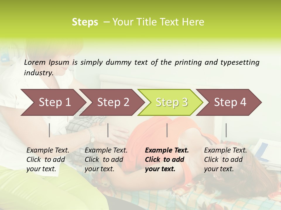 Office Mother Medical PowerPoint Template