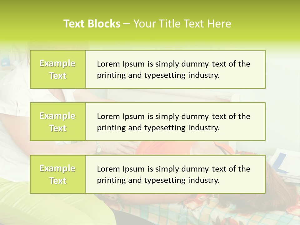 Office Mother Medical PowerPoint Template