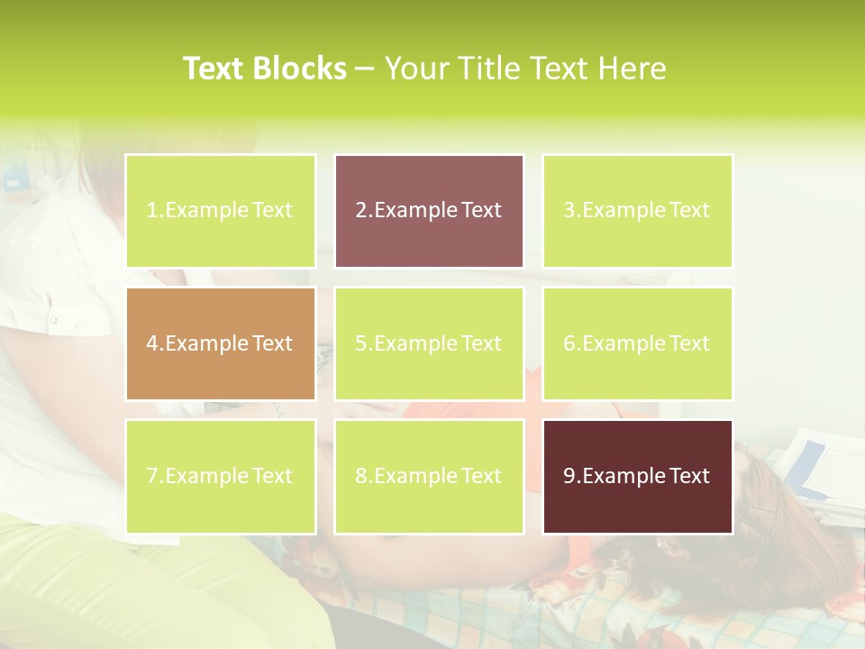 Office Mother Medical PowerPoint Template