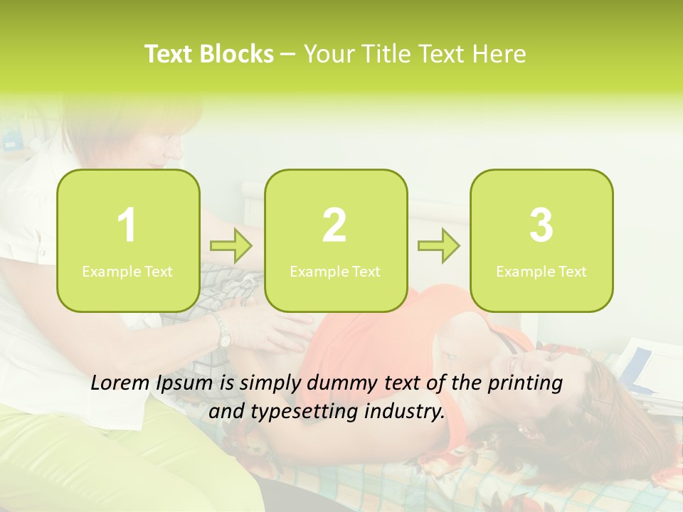 Office Mother Medical PowerPoint Template