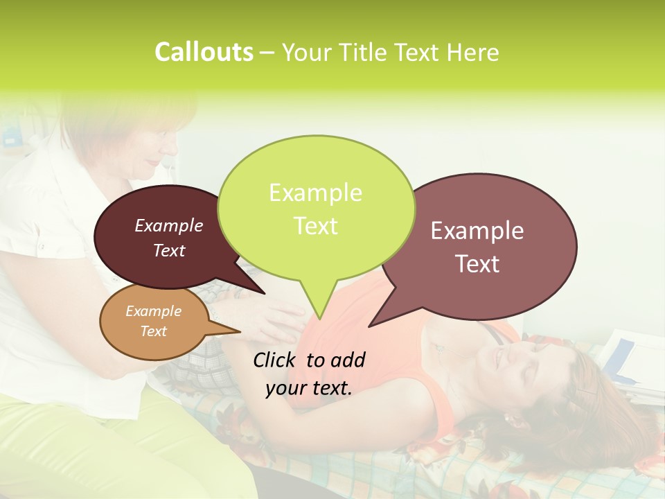 Office Mother Medical PowerPoint Template