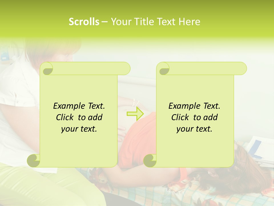Office Mother Medical PowerPoint Template
