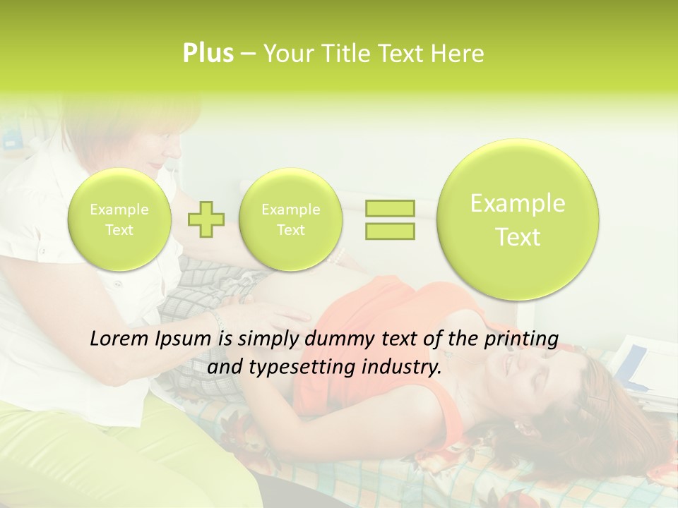 Office Mother Medical PowerPoint Template