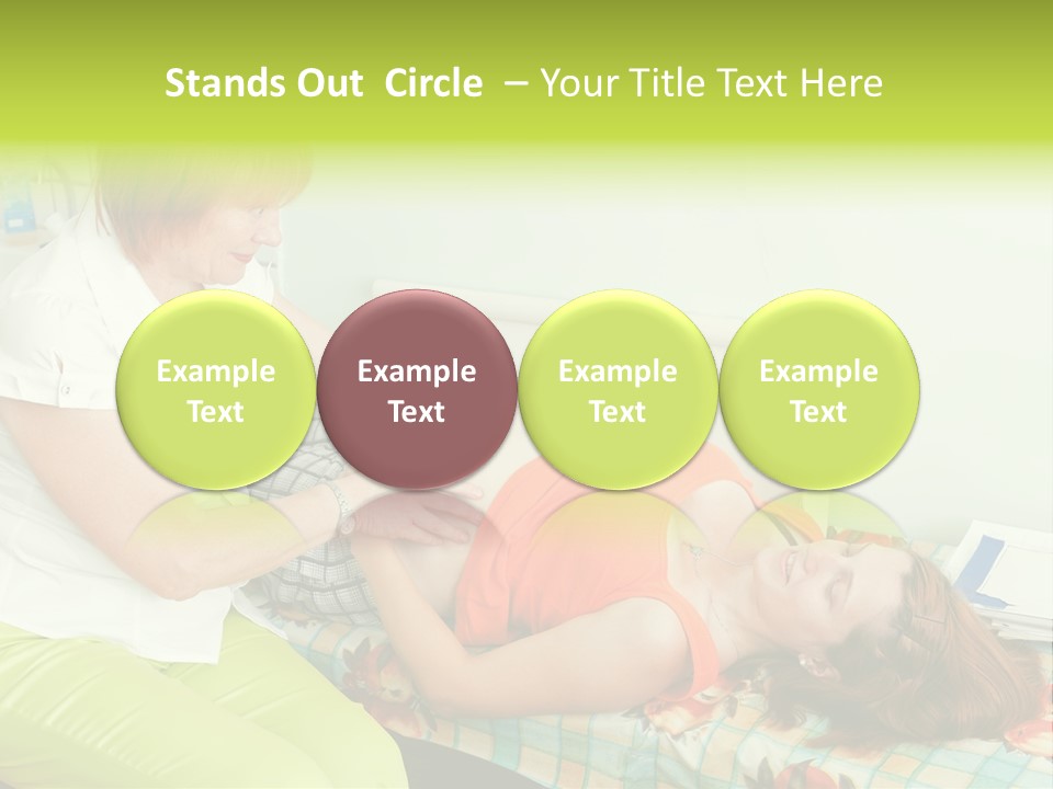 Office Mother Medical PowerPoint Template