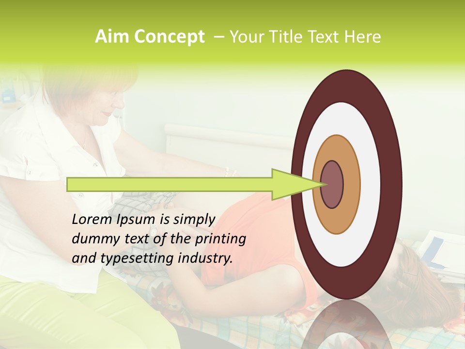 Office Mother Medical PowerPoint Template