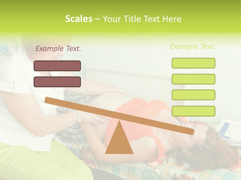 Office Mother Medical PowerPoint Template