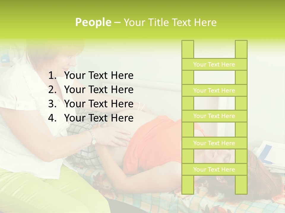Office Mother Medical PowerPoint Template