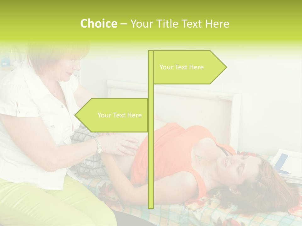 Office Mother Medical PowerPoint Template