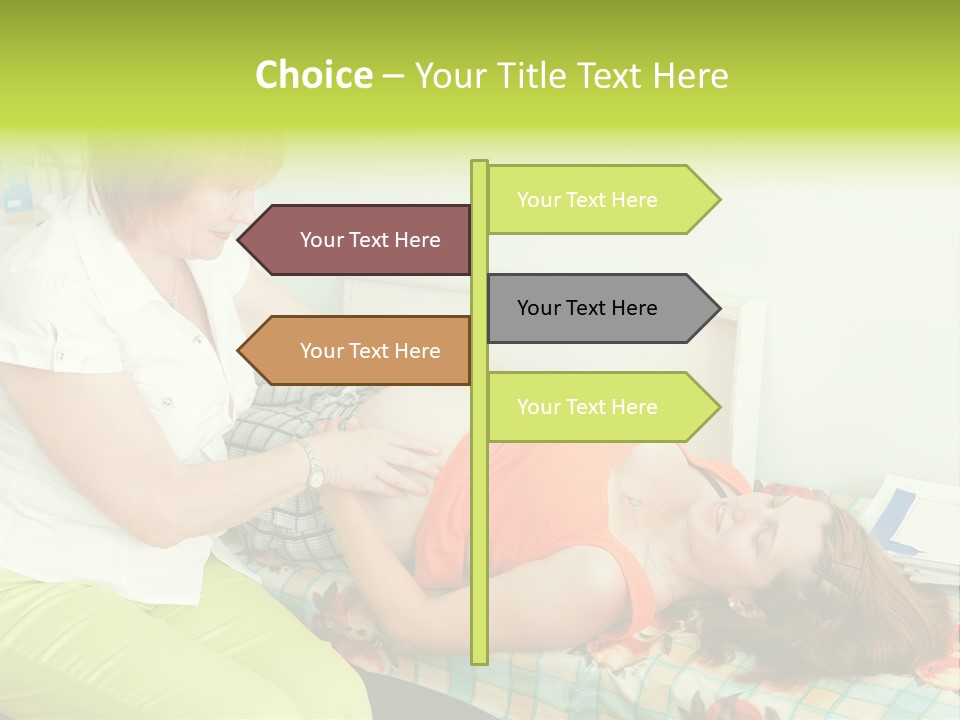 Office Mother Medical PowerPoint Template