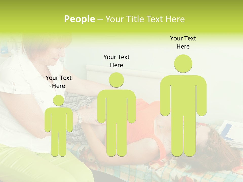 Office Mother Medical PowerPoint Template