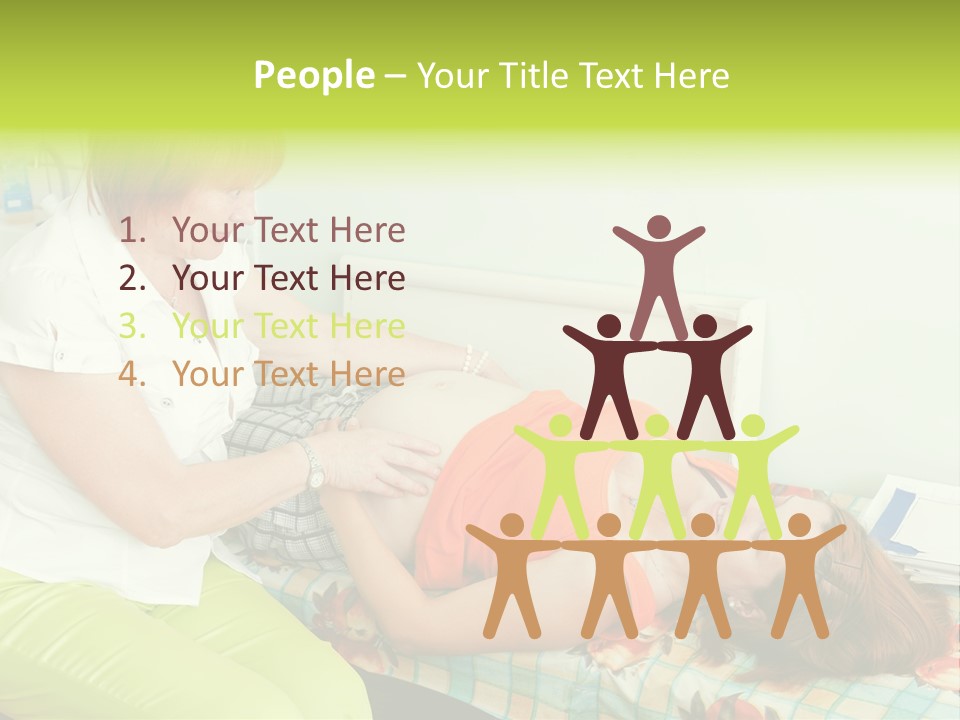 Office Mother Medical PowerPoint Template