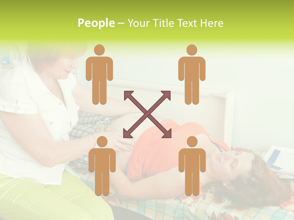 Office Mother Medical PowerPoint Template