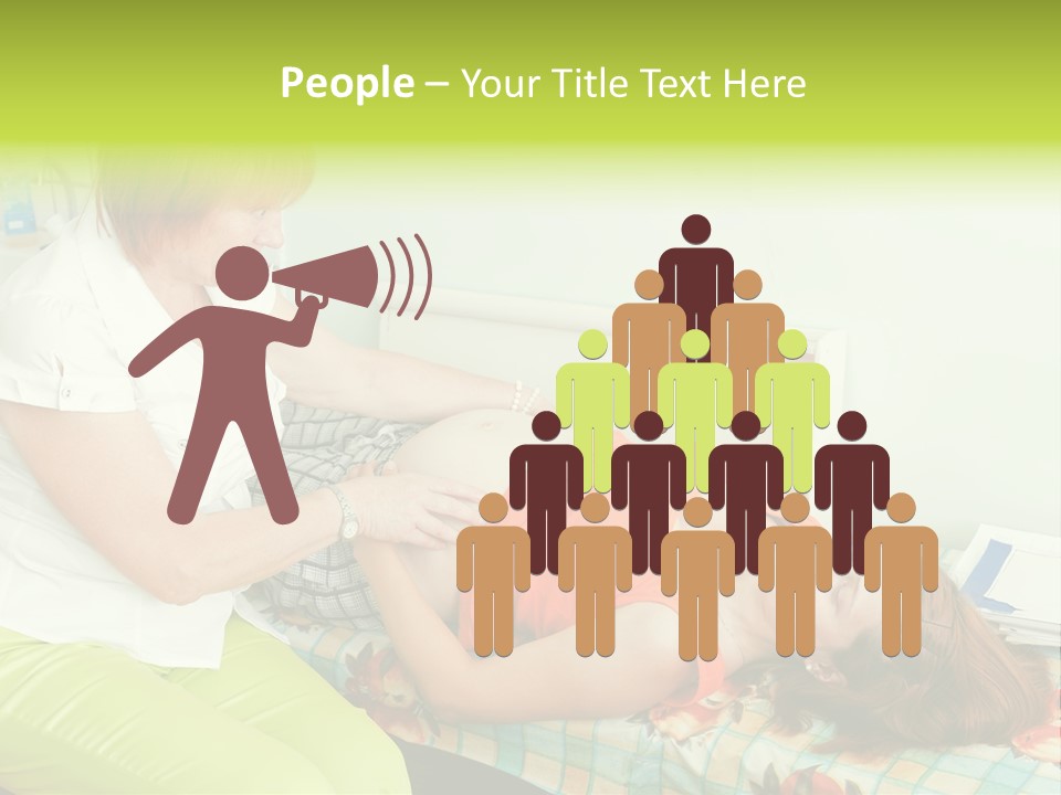 Office Mother Medical PowerPoint Template