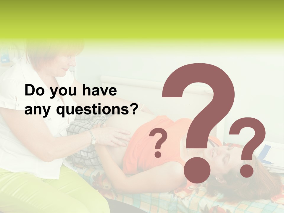 Office Mother Medical PowerPoint Template