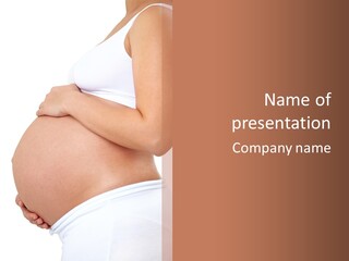 Joy Healthcare Pregnant PowerPoint Template