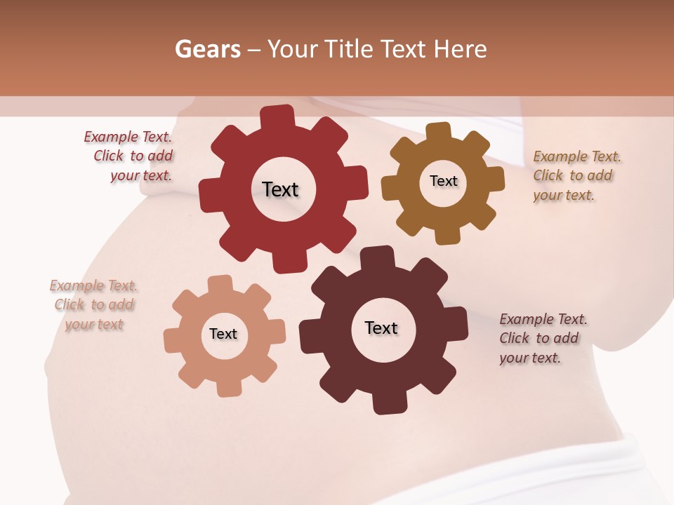 Joy Healthcare Pregnant PowerPoint Template