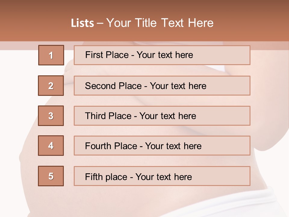 Joy Healthcare Pregnant PowerPoint Template