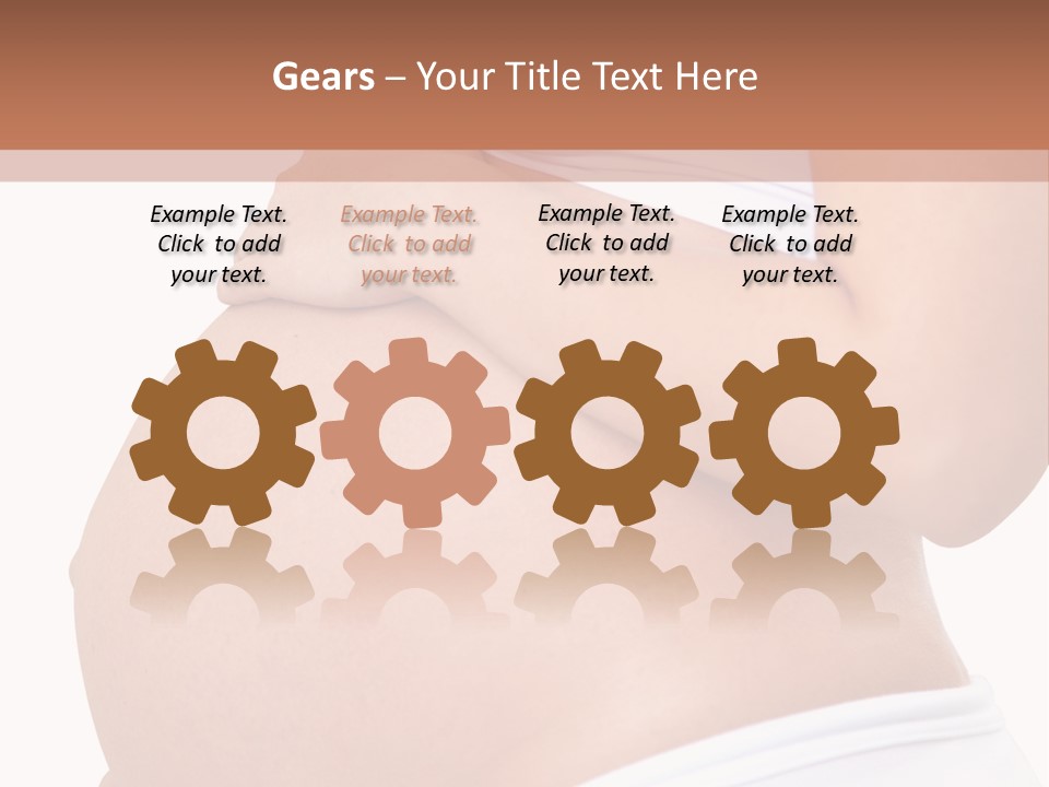 Joy Healthcare Pregnant PowerPoint Template