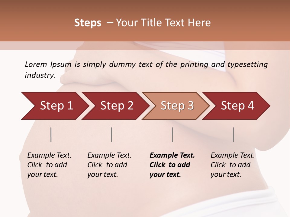 Joy Healthcare Pregnant PowerPoint Template