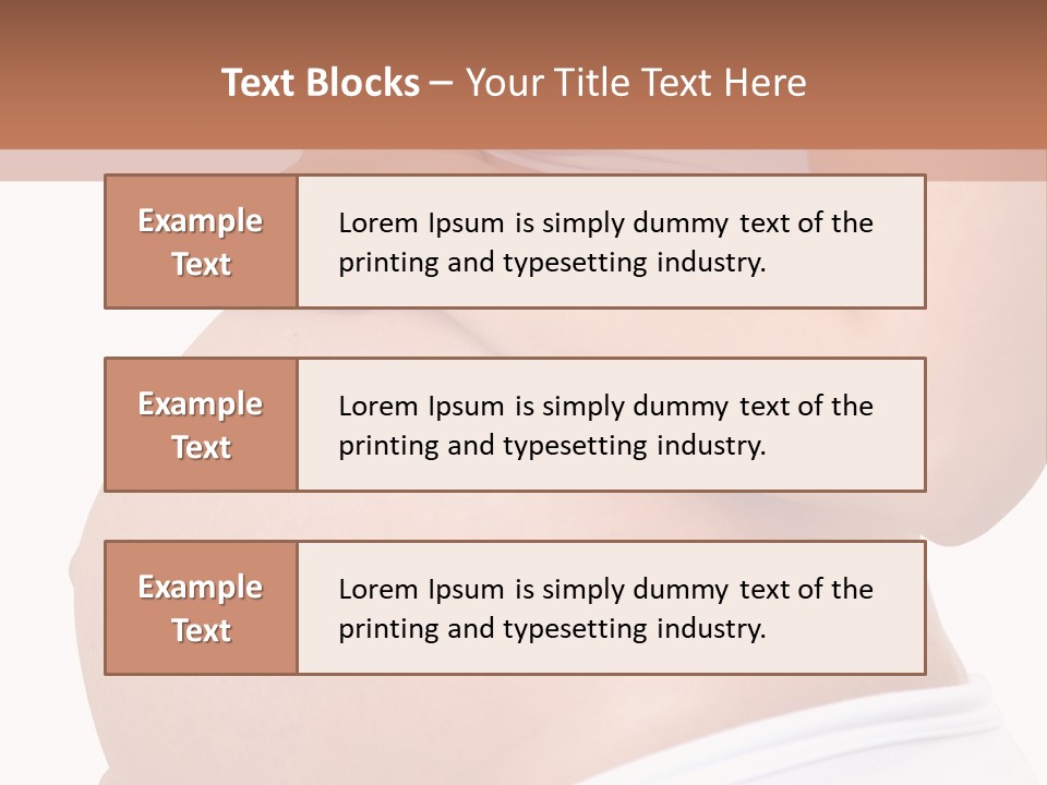 Joy Healthcare Pregnant PowerPoint Template