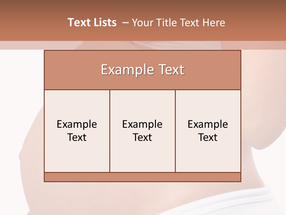 Joy Healthcare Pregnant PowerPoint Template