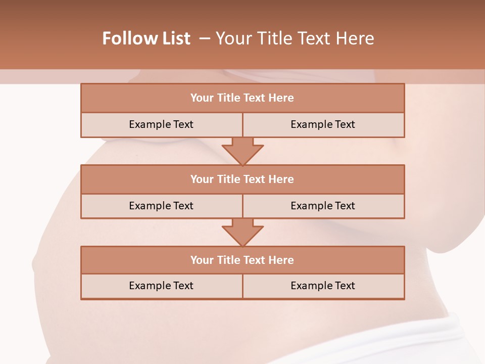 Joy Healthcare Pregnant PowerPoint Template