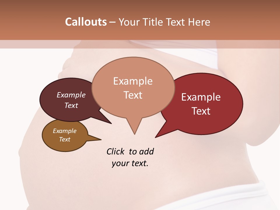 Joy Healthcare Pregnant PowerPoint Template