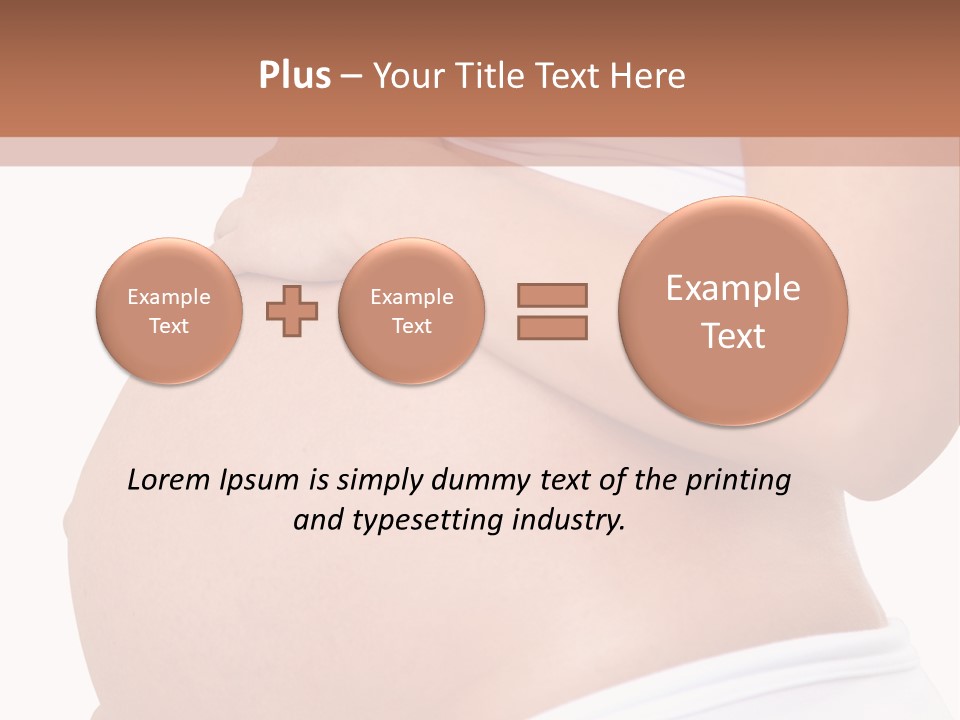 Joy Healthcare Pregnant PowerPoint Template