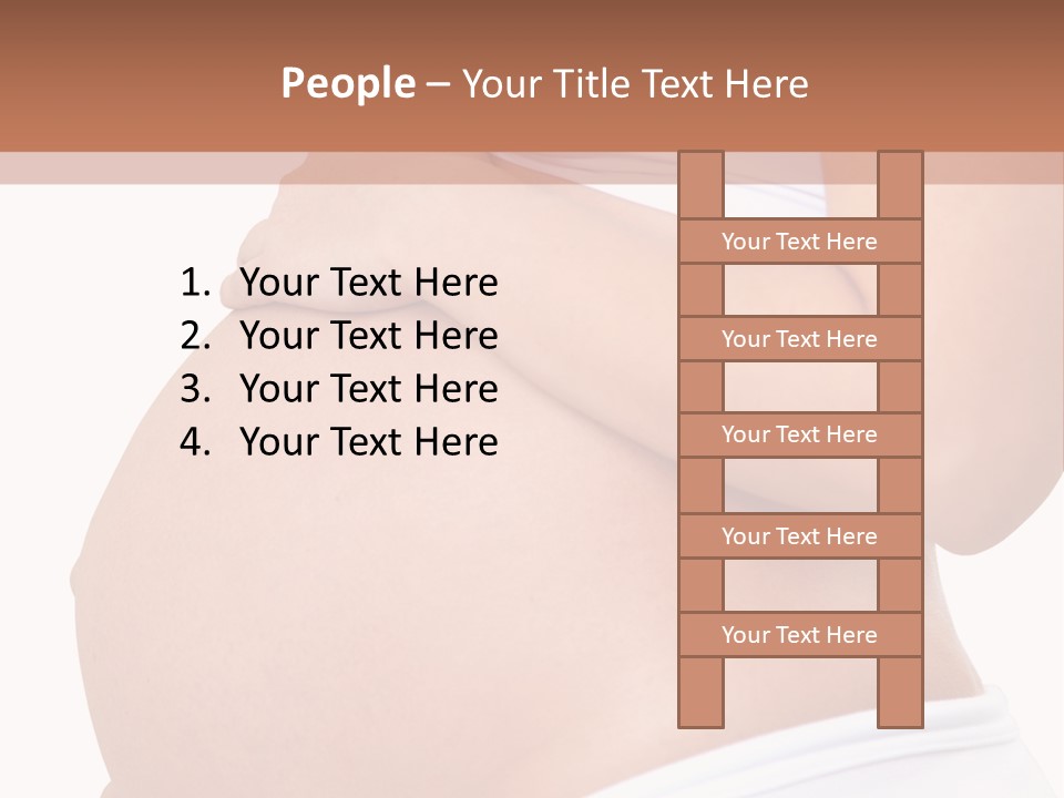 Joy Healthcare Pregnant PowerPoint Template