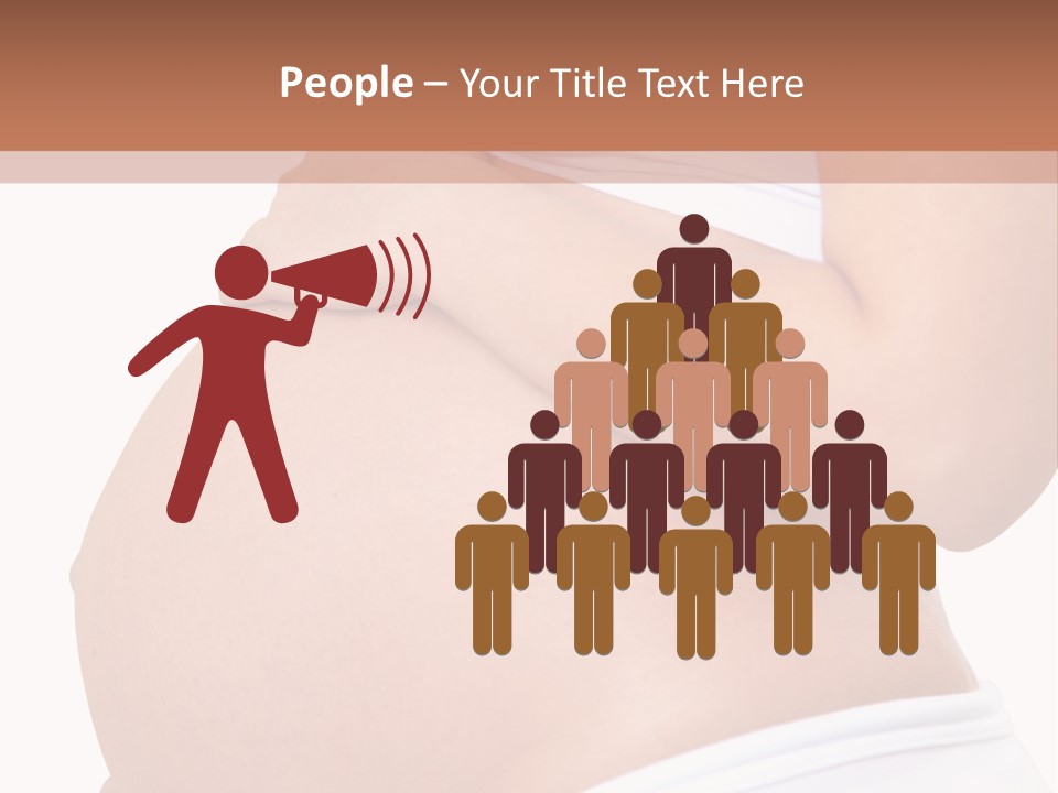 Joy Healthcare Pregnant PowerPoint Template