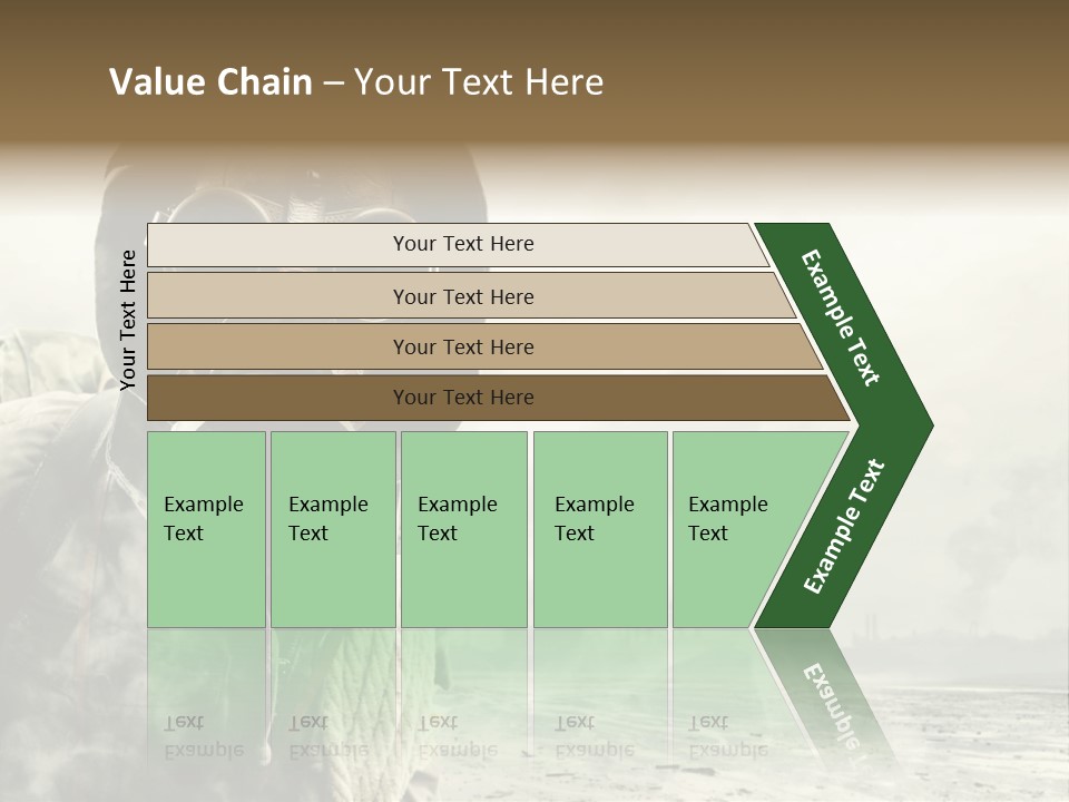 Mask Busy Survivor PowerPoint Template