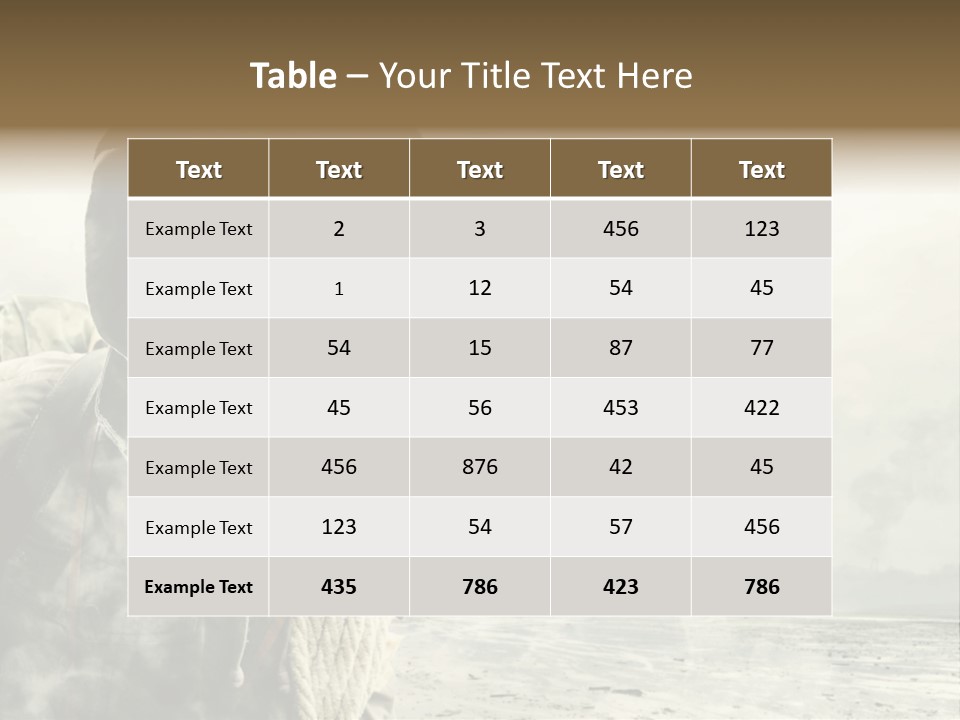 Mask Busy Survivor PowerPoint Template