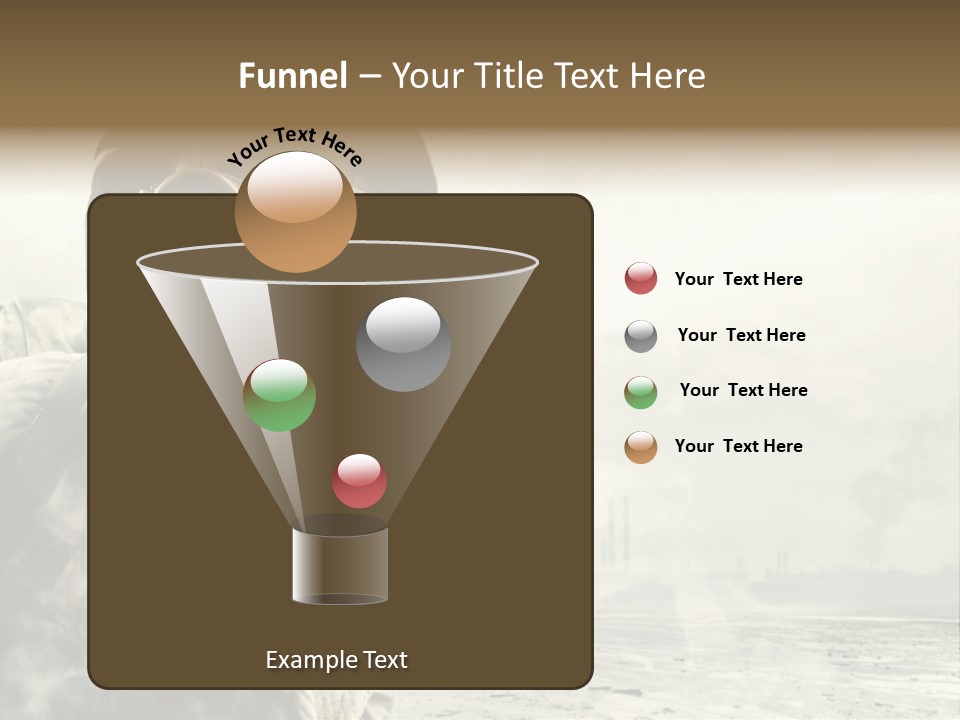 Mask Busy Survivor PowerPoint Template