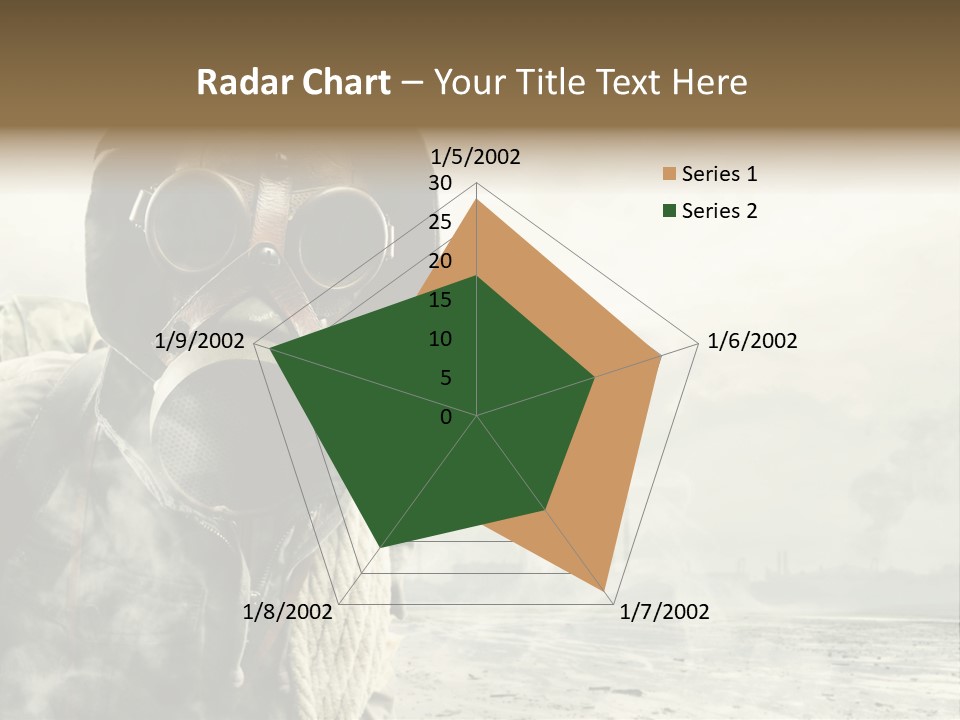 Mask Busy Survivor PowerPoint Template