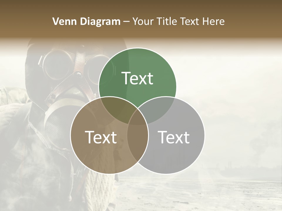 Mask Busy Survivor PowerPoint Template