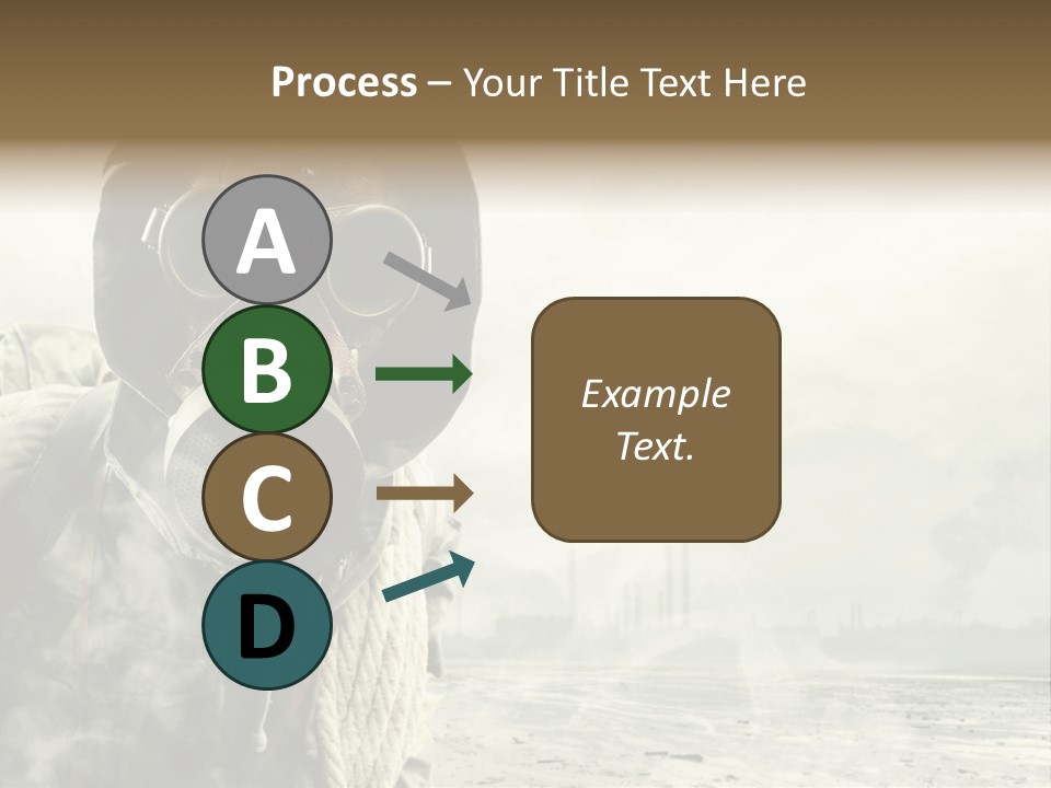 Mask Busy Survivor PowerPoint Template