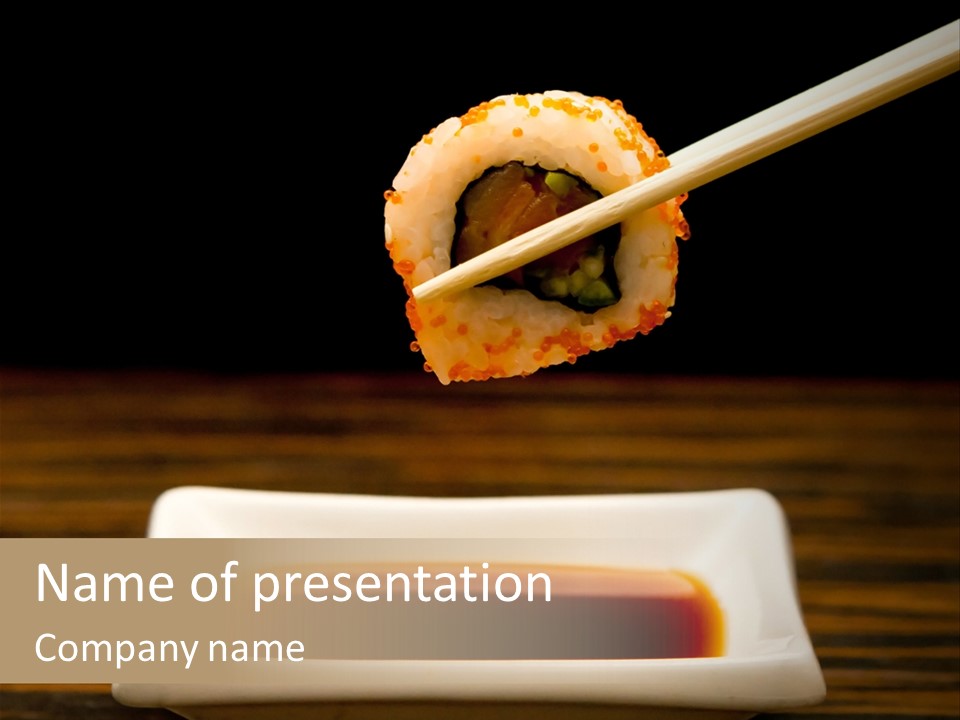 Delicious Shrimp Cultural PowerPoint Template