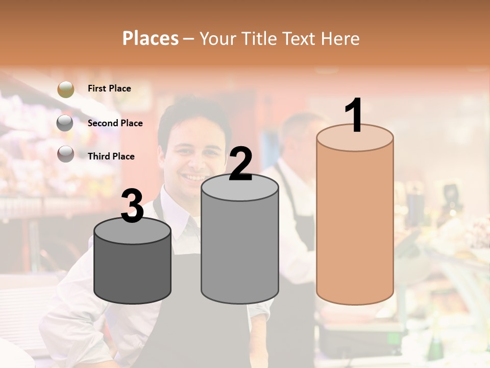 Beef Raw Worker PowerPoint Template