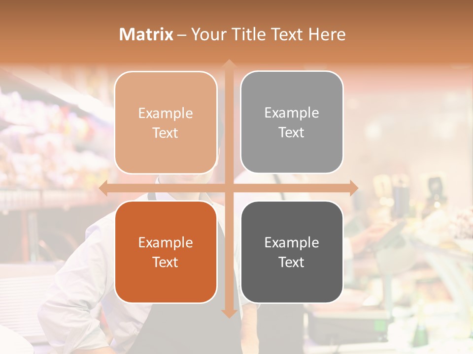 Beef Raw Worker PowerPoint Template