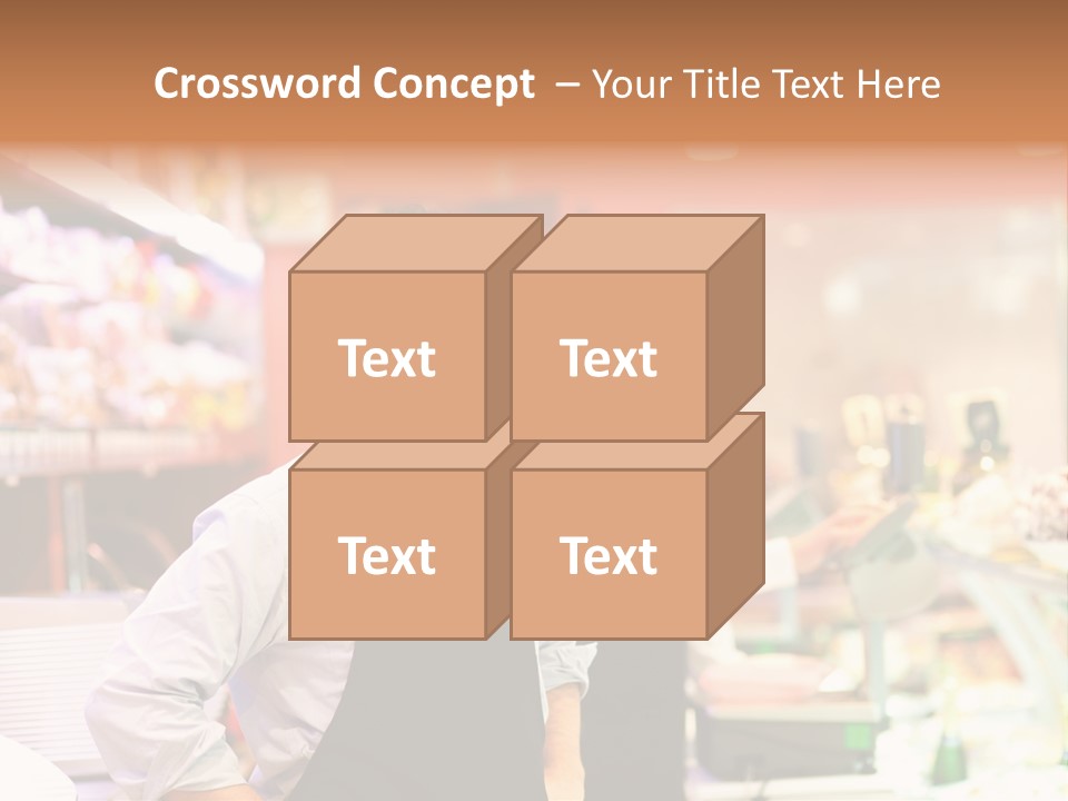 Beef Raw Worker PowerPoint Template