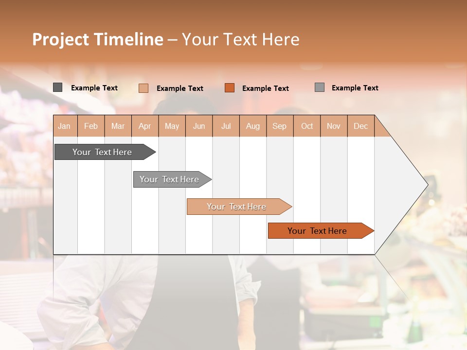 Beef Raw Worker PowerPoint Template