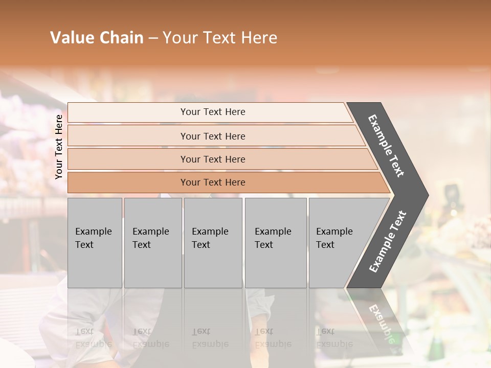 Beef Raw Worker PowerPoint Template
