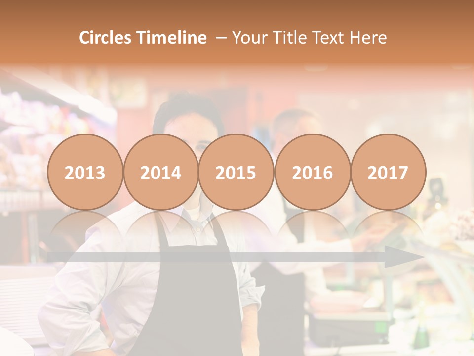 Beef Raw Worker PowerPoint Template