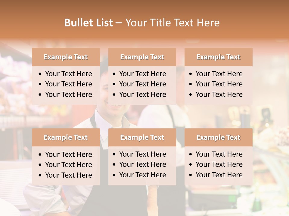 Beef Raw Worker PowerPoint Template