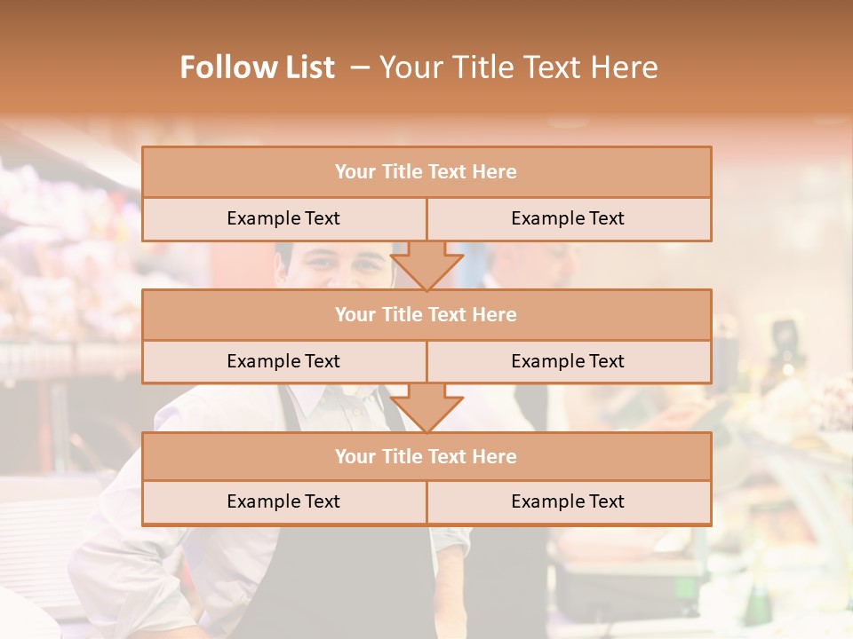 Beef Raw Worker PowerPoint Template