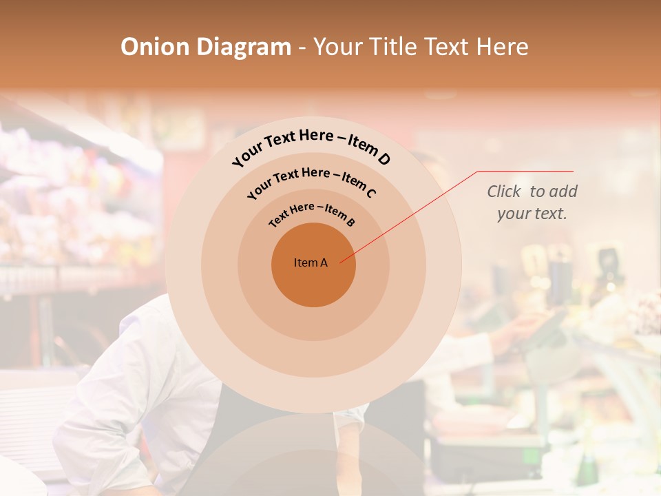Beef Raw Worker PowerPoint Template