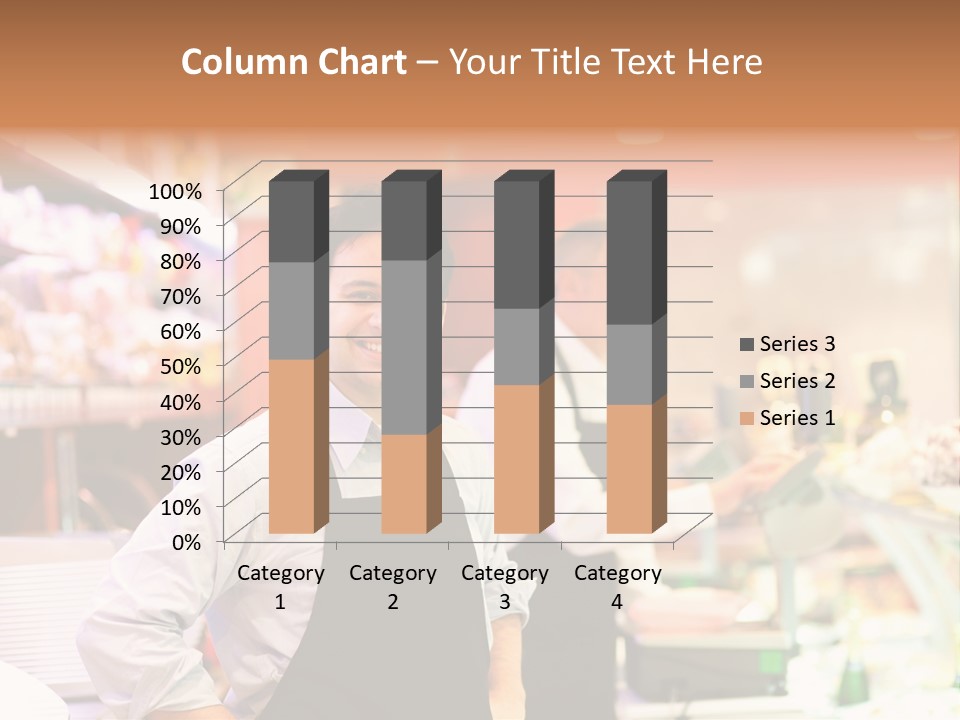 Beef Raw Worker PowerPoint Template
