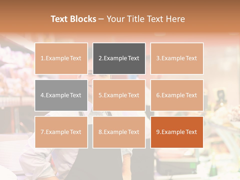 Beef Raw Worker PowerPoint Template
