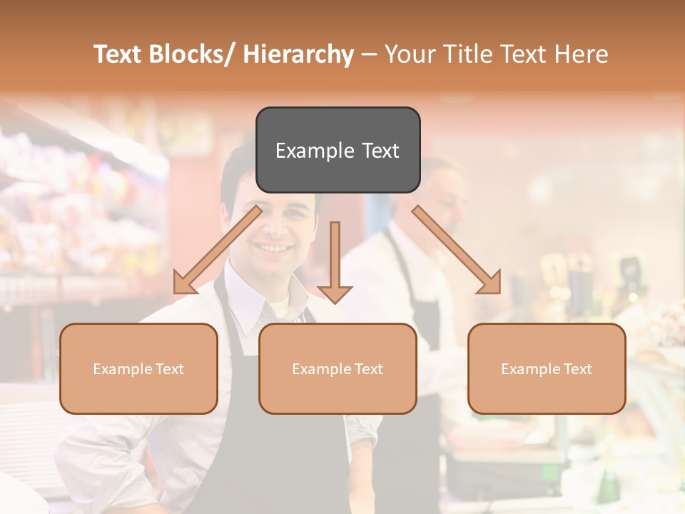 Beef Raw Worker PowerPoint Template